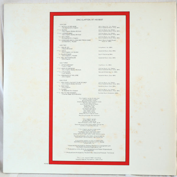 Release: At His Best-Vinyl-Japan-1981-35MW 0018/9-4792648
