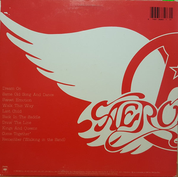 Release: Aerosmith's Greatest Hits-Vinyl-US-None-FC 36865, C 36865-5525718