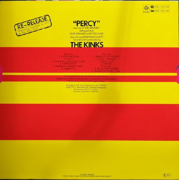 Release: Percy-Vinyl-Germany-1982-200 732, 200 732-241-3319827