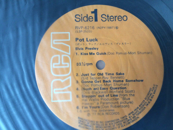 Release: Pot Luck-Vinyl-Japan-1977-RVP-6216-5128133