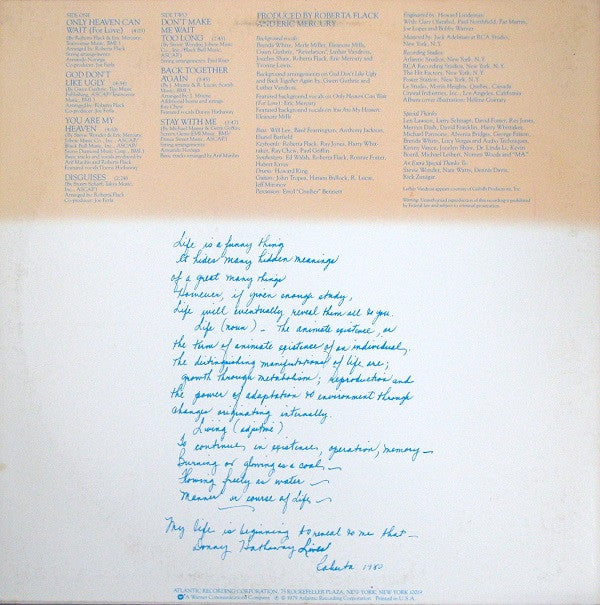 Release: Roberta Flack Featuring Donny Hathaway-Vinyl-US-1980-SD 16013-6115701