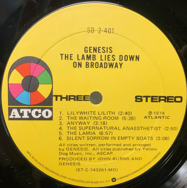 The Lamb Lies Down On Broadway