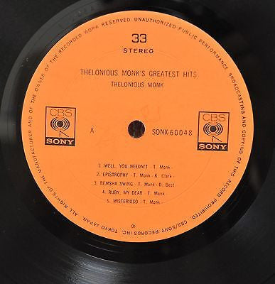 Thelonious Monk's Greatest Hits