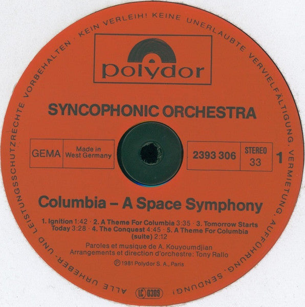 Columbia - A Space Symphony