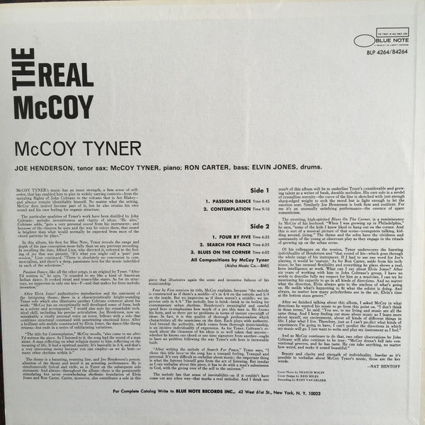 Release: The Real McCoy-Vinyl-US-1977-BST-84264-4227827