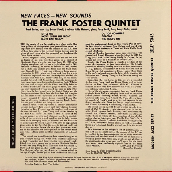 Here Comes Frank Foster