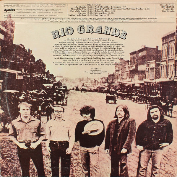 Release: Rio Grande-Vinyl-US-1971-LSP-4454-3360467
