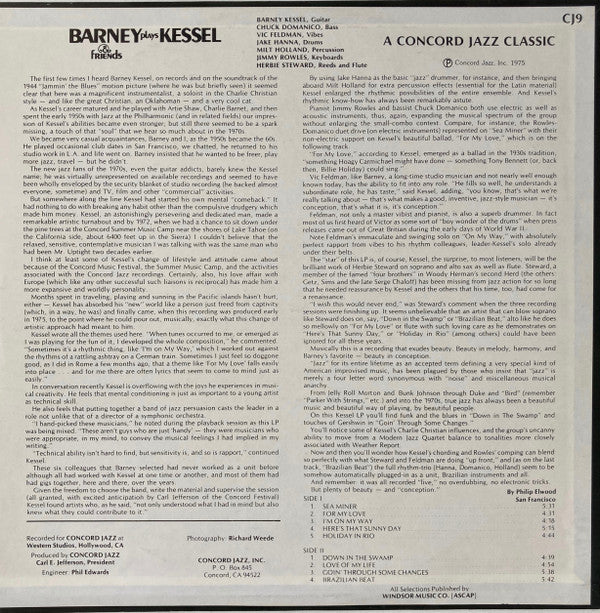 Barney Plays Kessel & Friends