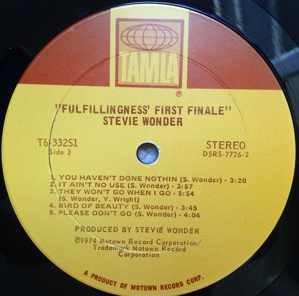 Fulfillingness' First Finale