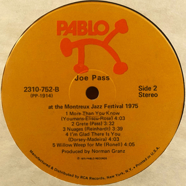 At The Montreux Jazz Festival 1975