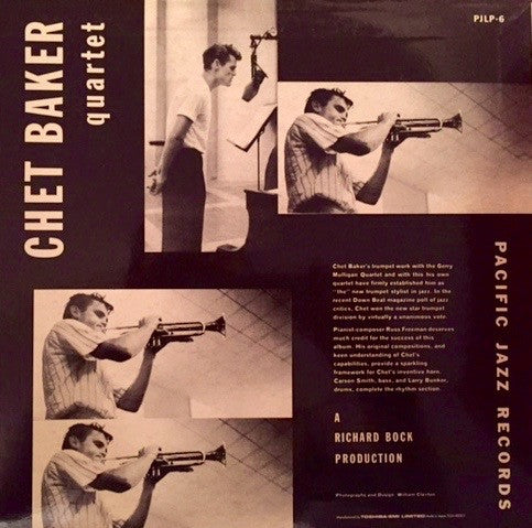 Master Release: Chet Baker Quartet Featuring Russ Freeman by Chet Baker Quartet
