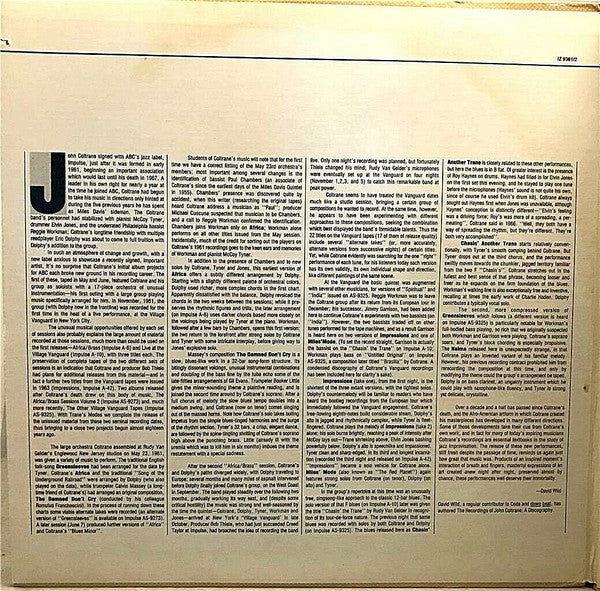 Release: The Mastery Of John Coltrane / Vol. IV "Trane's Modes"-Vinyl-US-1979-IZ-9361/2, 2-4140-2038404