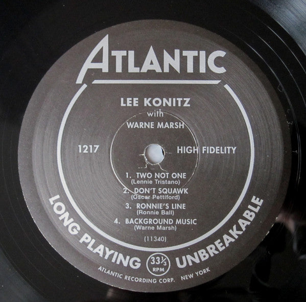 Lee Konitz With Warne Marsh
