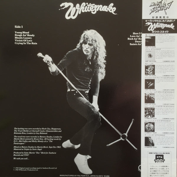 Release: Saints & Sinners-Vinyl-Japan-1982-28MM 0207-2842365