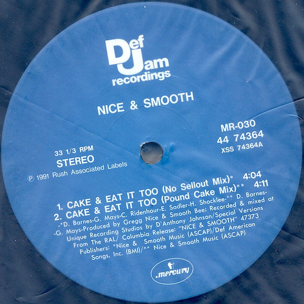 Master Release: Cake & Eat It Too by Nice & Smooth