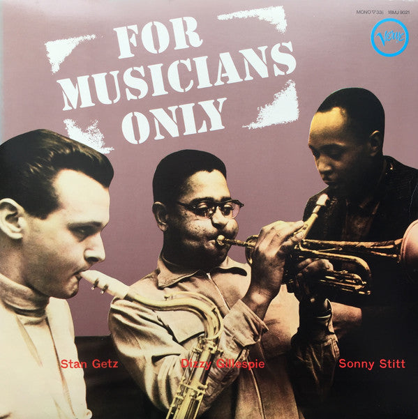Master Release: For Musicians Only by Stan Getz