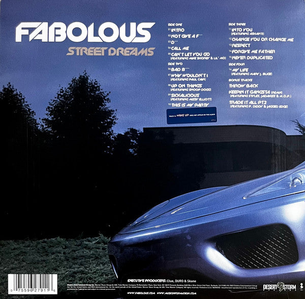 Master Release: Street Dreams by Fabolous