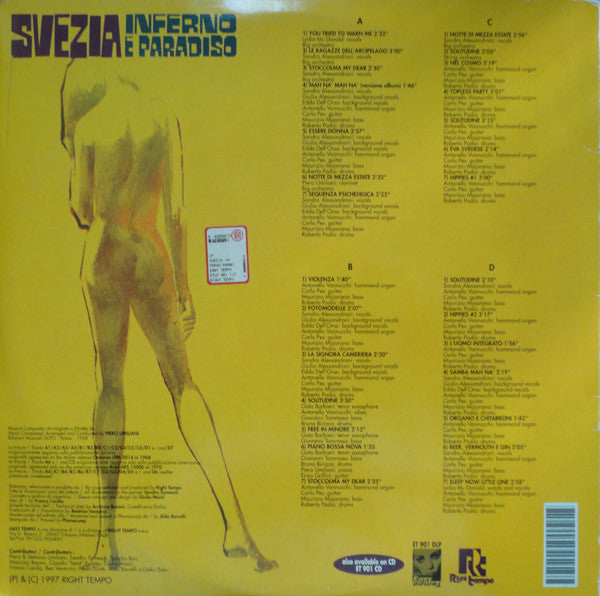 Master Release: Svezia, Inferno E Paradiso (Colonna Sonora Originale Del Film) by Piero Umiliani