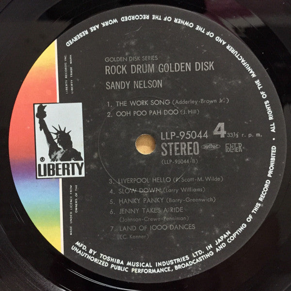 Rock Drum Golden Disk