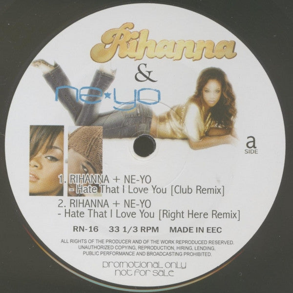 Master Release: Hate That I Love You by Rihanna