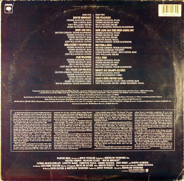 Round Midnight - Original Motion Picture Soundtrack