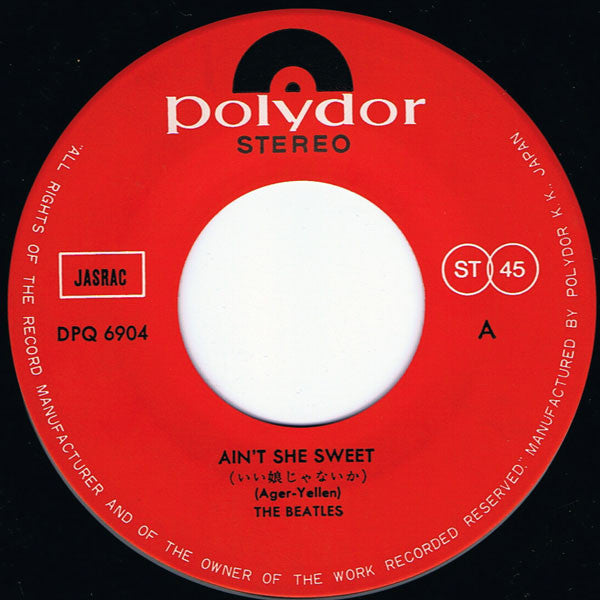 Ain't She Sweet / Cry For A Shadow