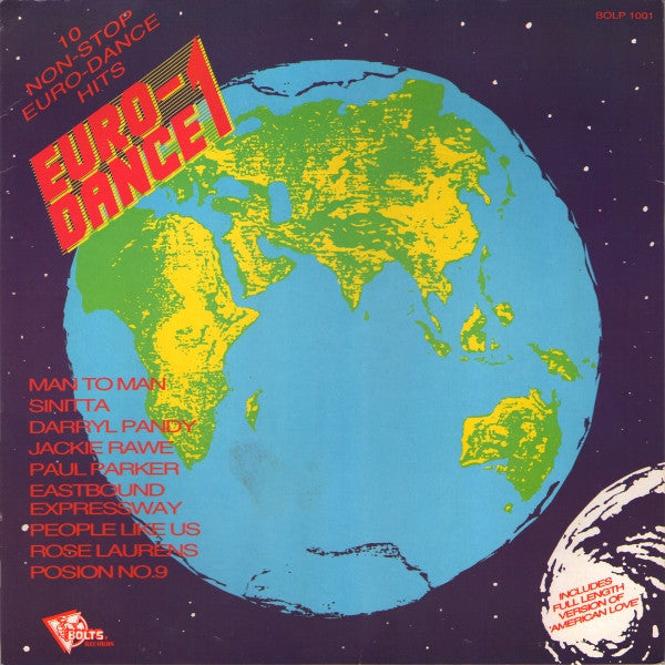 Release: Euro-Dance 1-Vinyl-UK-1987-BOLP 1001-1385816