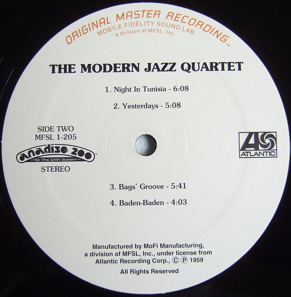 The Modern Jazz Quartet