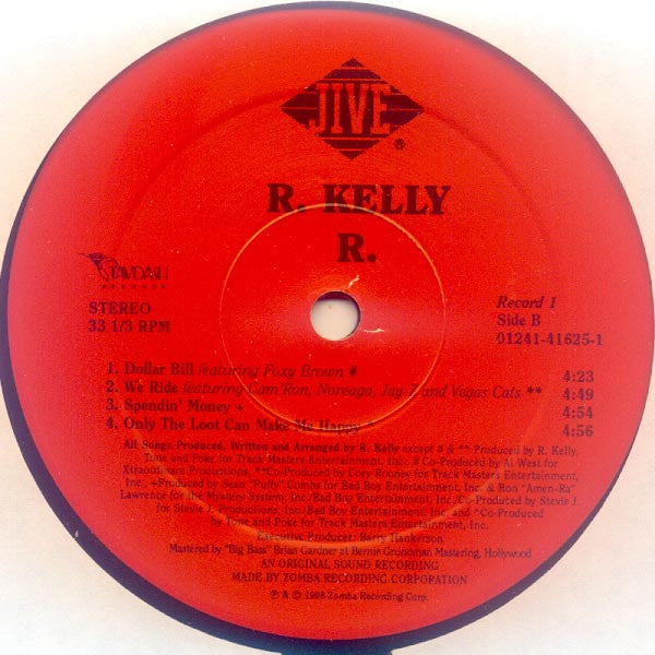 Master Release: R. by R. Kelly