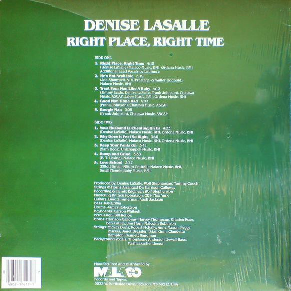 Master Release: Right Place, Right Time by Denise LaSalle