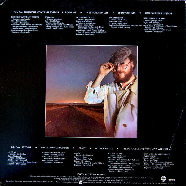 Release: This Night Won't Last Forever-Vinyl-US-1978-BSK 3206, BSK 3206-1850427