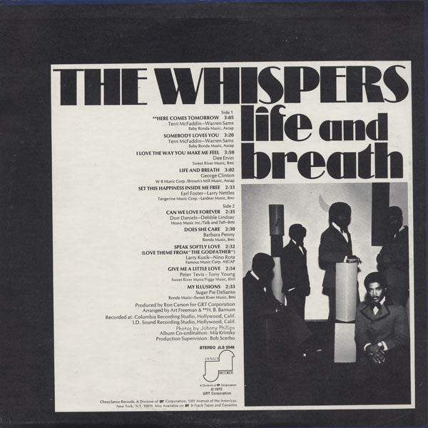 Release: Life And Breath-Vinyl-US-1972-JLS 3046-1392967
