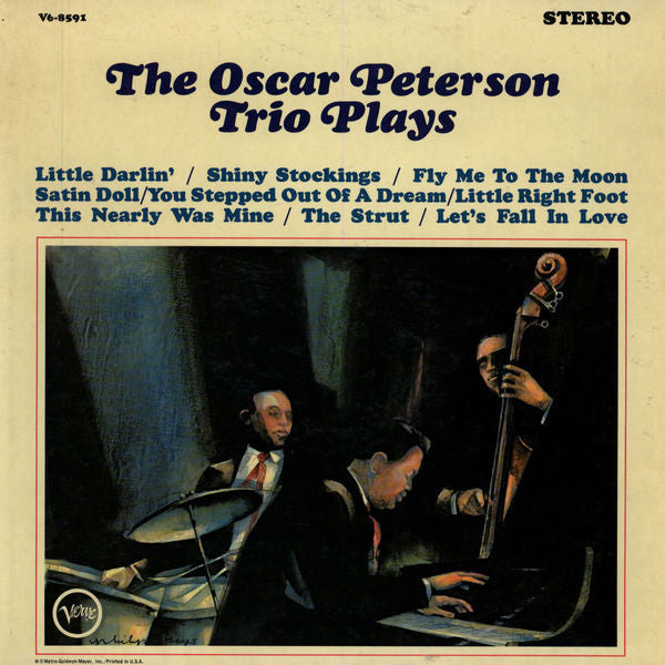 Release: The Oscar Peterson Trio Plays-Vinyl-US-1964-V6-8591-3429307