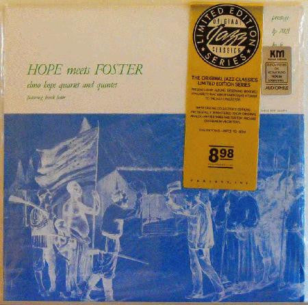 Release: Hope Meets Foster-Vinyl-US-1985-OJC-1703, P-7021, PRESTIGE 7021-3553625