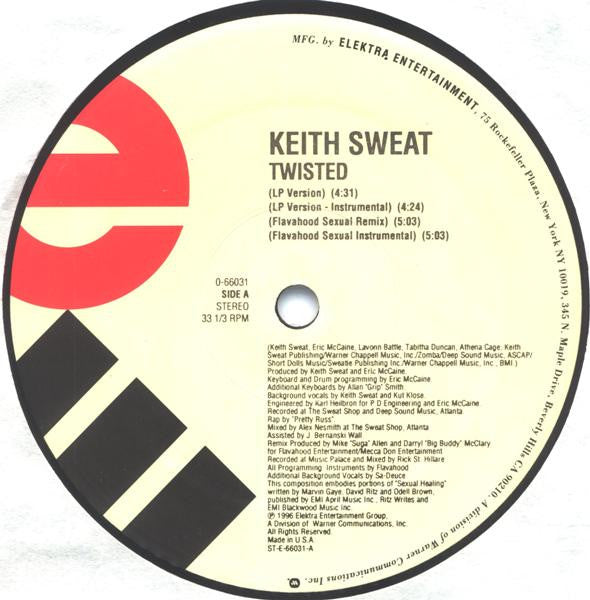 Master Release: Twisted by Keith Sweat