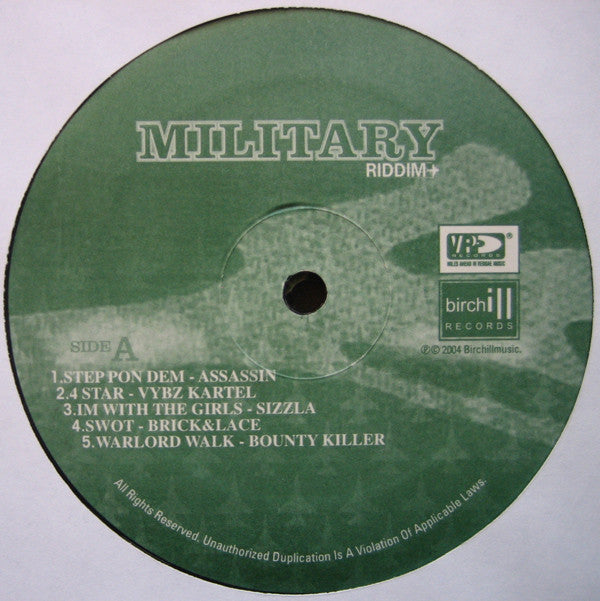 Master Release: Military Riddim by Various