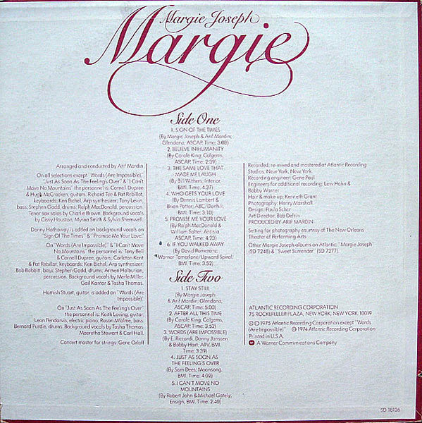 Master Release: Margie by Margie Joseph