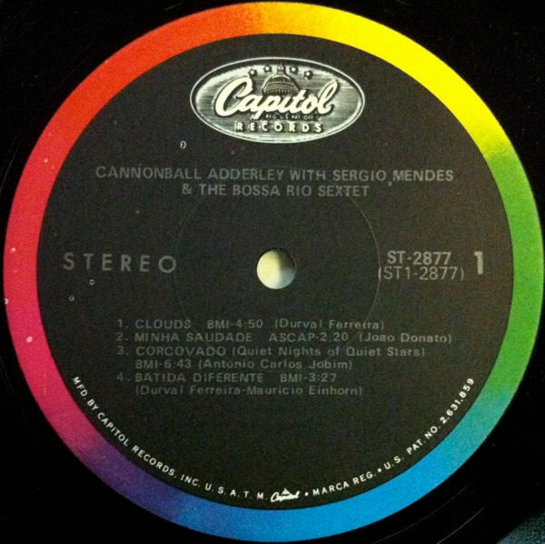 Cannonball Adderley And The Bossa Rio Sextet With Sergio Mendes