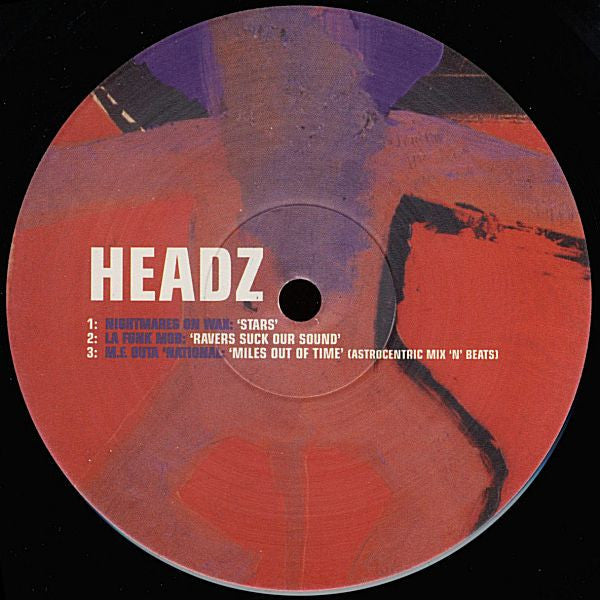 Release: Headz (A Soundtrack Of Experimental Beathead Jams.)-Vinyl-UK-1996-MW026LP-1112162