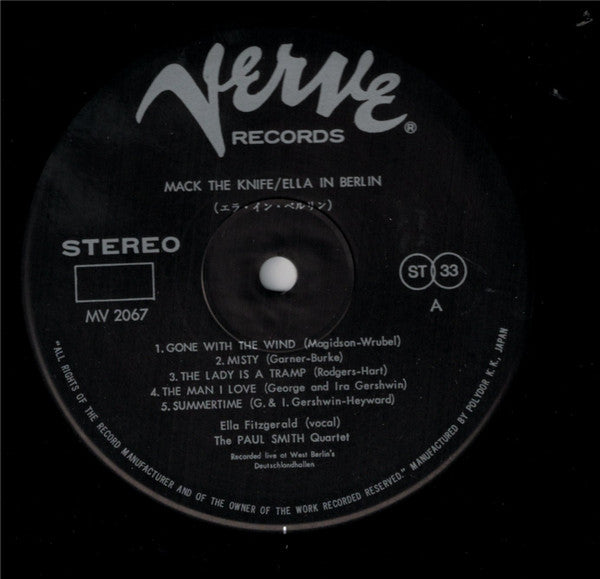 Mack The Knife・Ella In Berlin