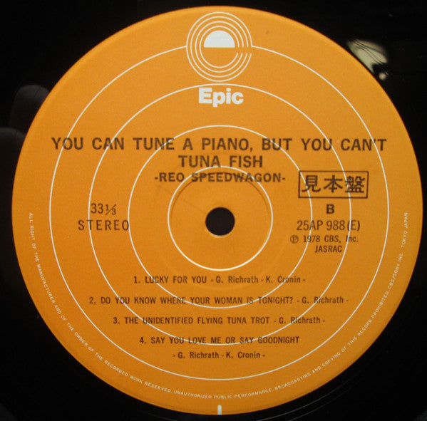 You Can Tune A Piano, But You Can't Tuna Fish