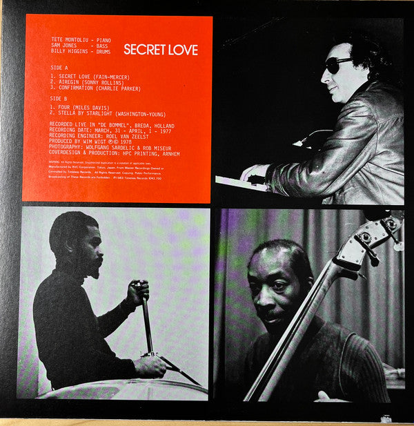 Master Release: Secret Love by Tete Montoliu Trio
