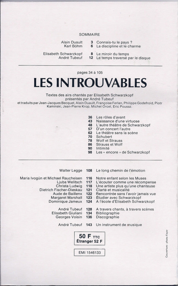 Les Introuvables
