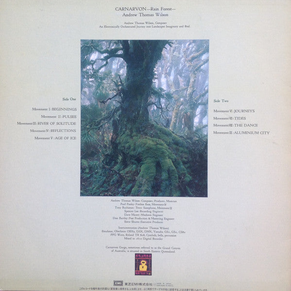 Release: Carnarvon-Vinyl-Japan-1984-EMS-91083-12306621
