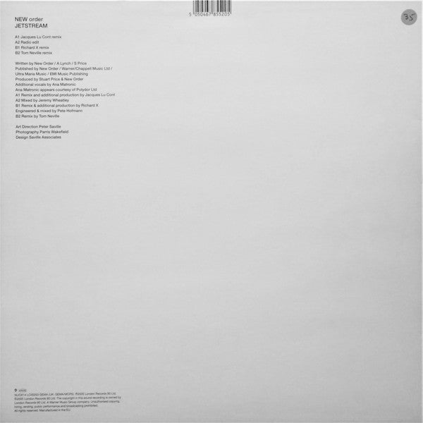 Master Release: Jetstream by New Order