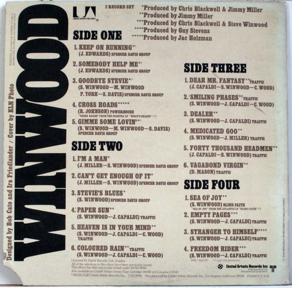 Release: Winwood-Vinyl-US-1972-UAS-9964-21940678