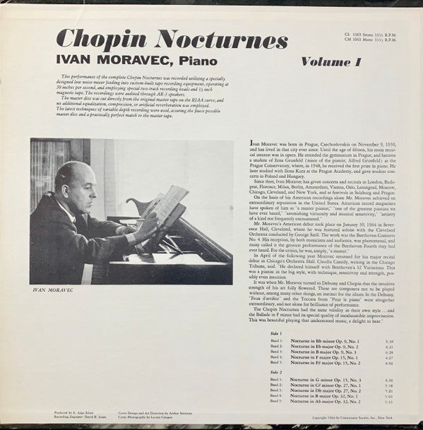 Master Release: Nocturnes Volume 1 by Frédéric Chopin