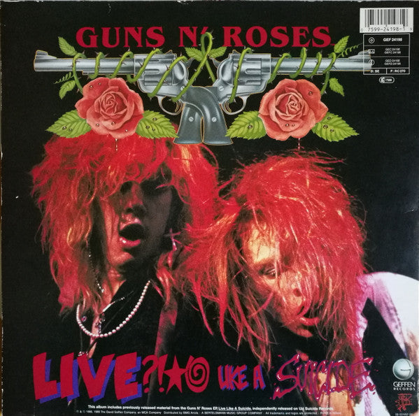 Release: G N' R Lies-Vinyl-Europe-None-GEF 24198, GEF 24 198, none-12667871