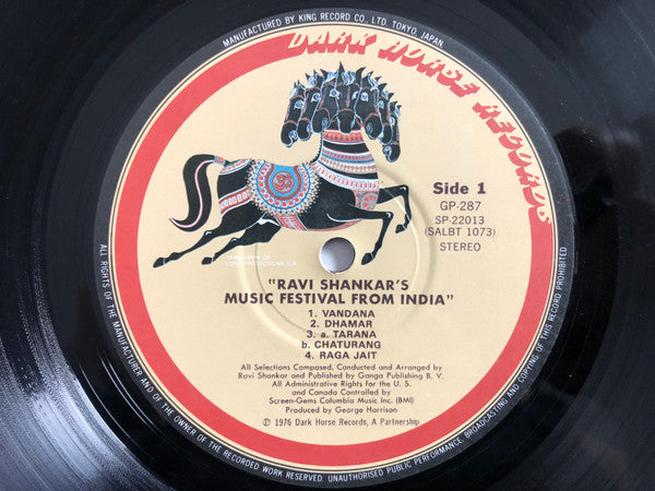Ravi Shankar's Music Festival From India