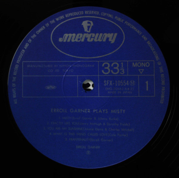 Erroll Garner Plays Misty